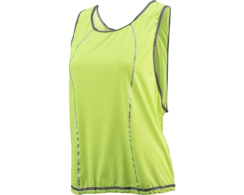 Cycleaware Reflect+ Hi-Vis Reflective Women's Vest (Neon Green/Dots)